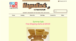 Desktop Screenshot of magnarack.com